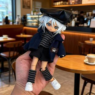 现货8分bjd12分ob11娃衣11-17厘米阿巳体可动人偶男女娃娃衣服裙