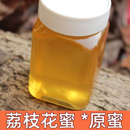 荔枝蜜纯正天然农家土蜂蜜无加工无添加原蜜不浓缩蜜糖真蜜 500克