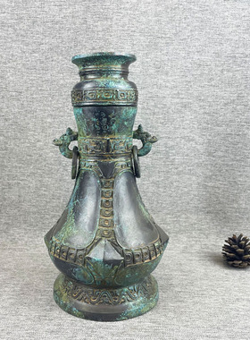 西周青铜器仿古摆件十三年兴壶