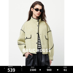 BasicHouse/百家好毛呢外套