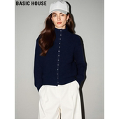 新款 Basic 女2026春季 百家好半高领针织衫 内搭软糯打底毛衣 House