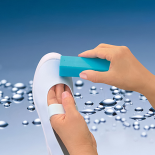 日本原装进口小白鞋清洁小蓝皂衣领净污洗衣皂鞋子袖口祛顽渍肥皂