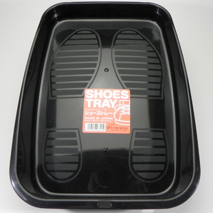 日本进口SANADA女士车载专用鞋 子收纳整理盒塑料 盒汽车后备箱放鞋