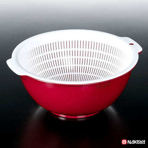 日本进口nakaya塑料结婚沥水篮