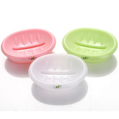 日本进口inomata塑料肥皂盒创意可爱沥水香皂盒家用简约洗脸皂托