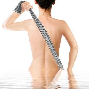 日本FaSoLa双面洗澡巾女家用搓澡巾男搓背神器长条后背搓泥灰浴擦
