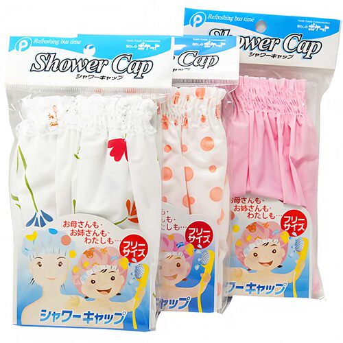 日本进口POCKET浴帽女防水头套