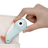 日本旅行多功能企鹅水果刀陶瓷随身便携折叠削皮刨刀厨房用刮皮刀