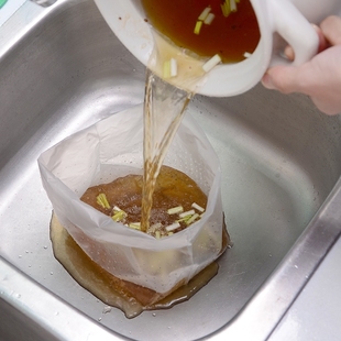 日本家用厨房立式 垃圾袋水池洗菜池水槽过滤垃圾收纳袋加厚沥水袋