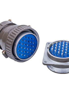 HAOGNCN圆型连接器P55航空插头插座30芯 P55K3Q P55J3A接插件正品