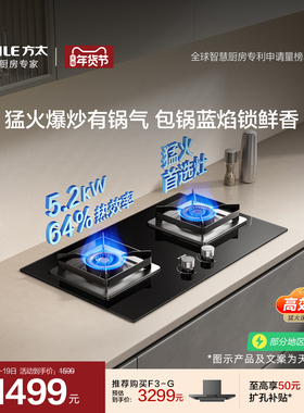 [新品]方太02-TH36B燃气灶煤气灶天然气灶嵌入式双灶家用官方旗舰