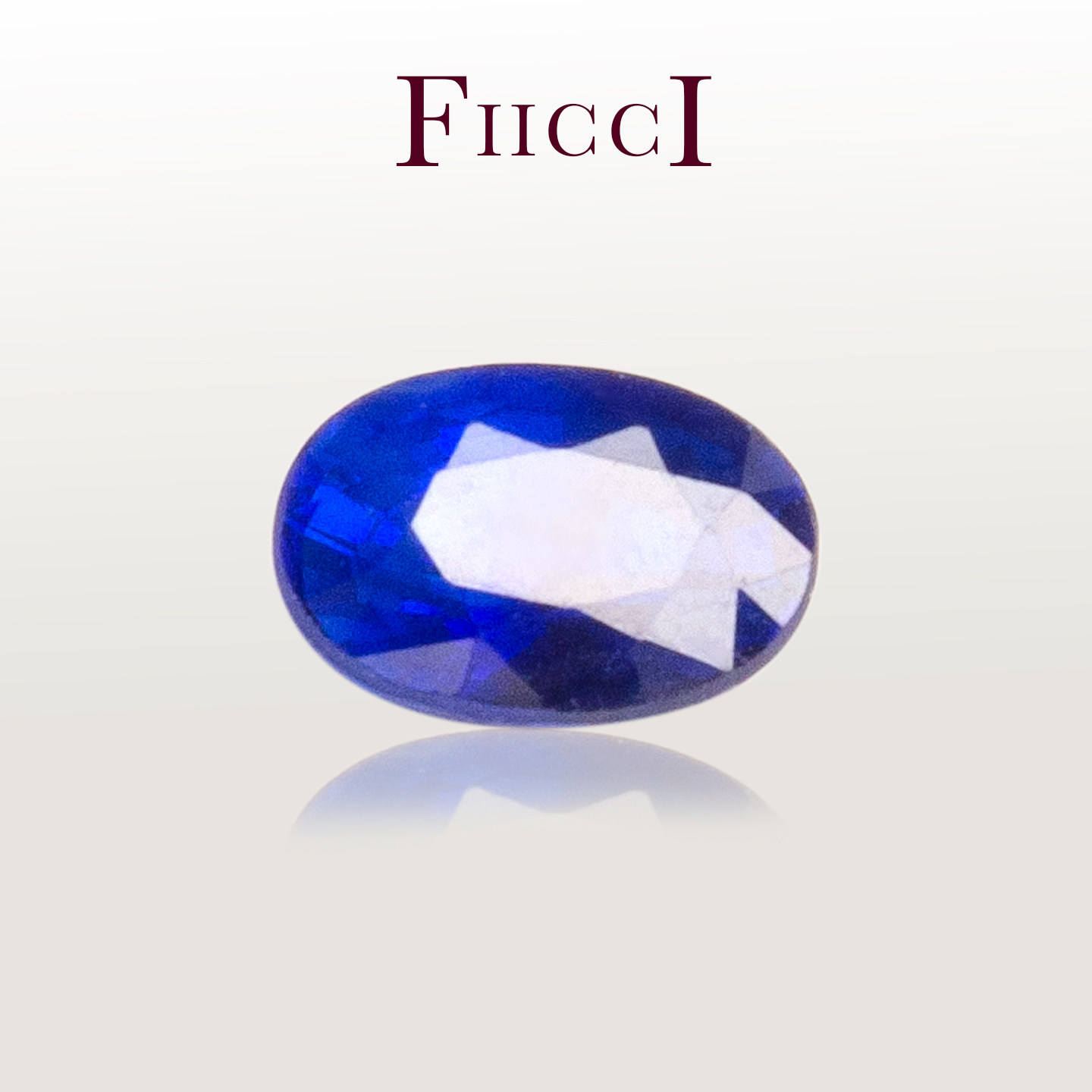 FIICCI菲伊奇天然尖晶石裸石椭圆形皇家蓝色钴尖晶石定制戒指项链
