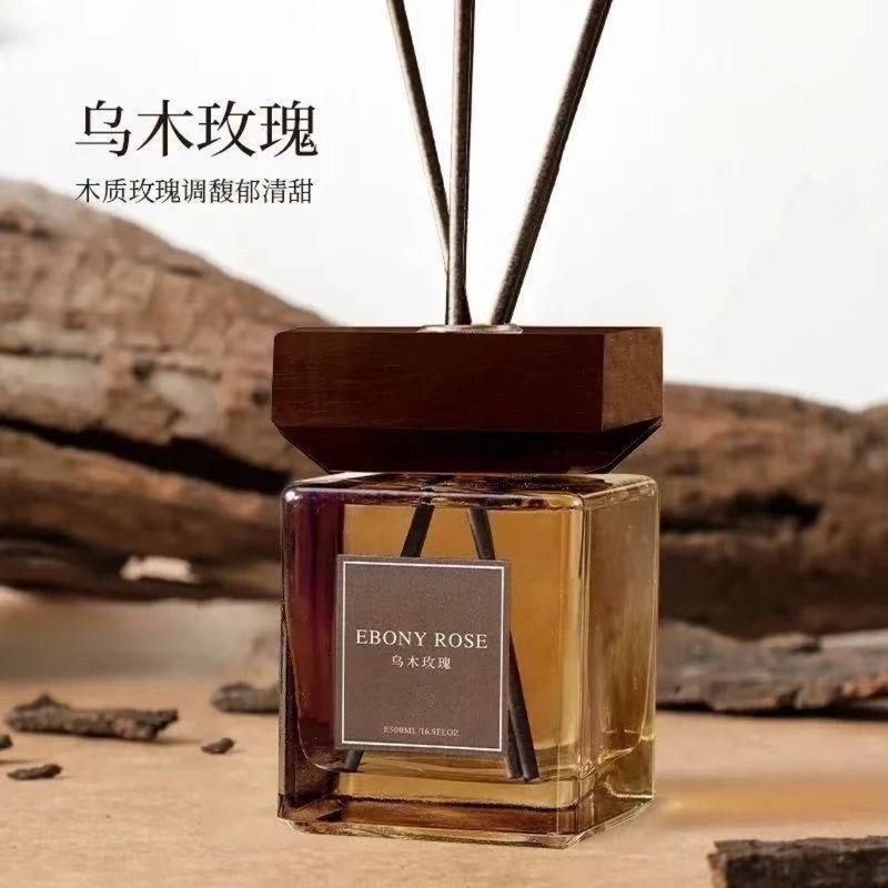 乌木沉香500ML大容量无火香薰 酒店客厅家居室内持久扩香杉隐