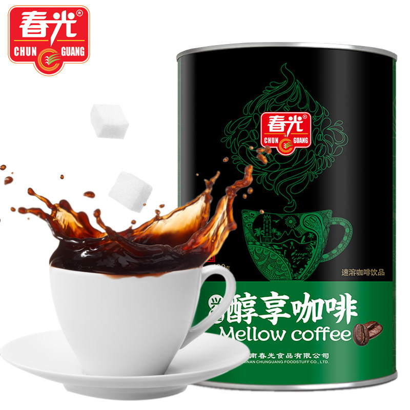 春光醇享罐装速溶咖啡买3送1
