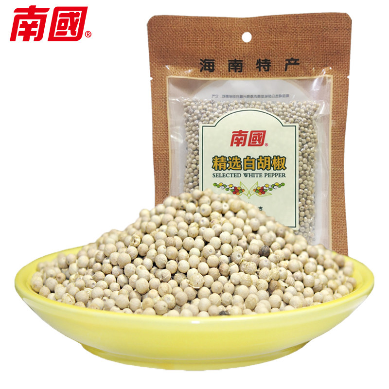 海南特产南国白胡椒粒180克调味料炒菜用,粮油调味/速食/干货/烘焙,香辛料/干调类,淘宝优惠券,粉丝福利购,淘宝优惠卷