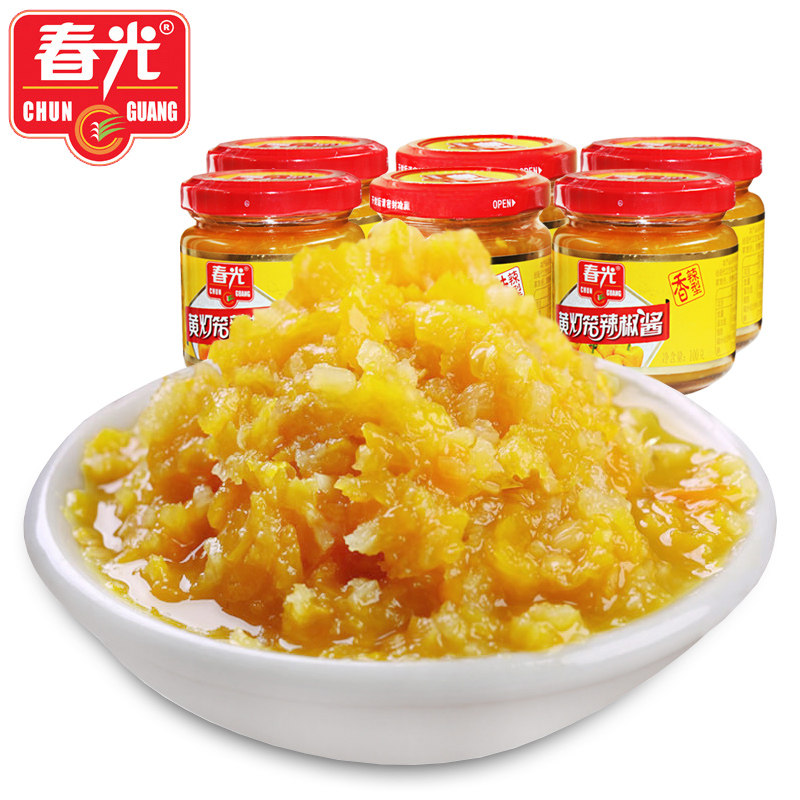 海南特产春光辣椒酱100克