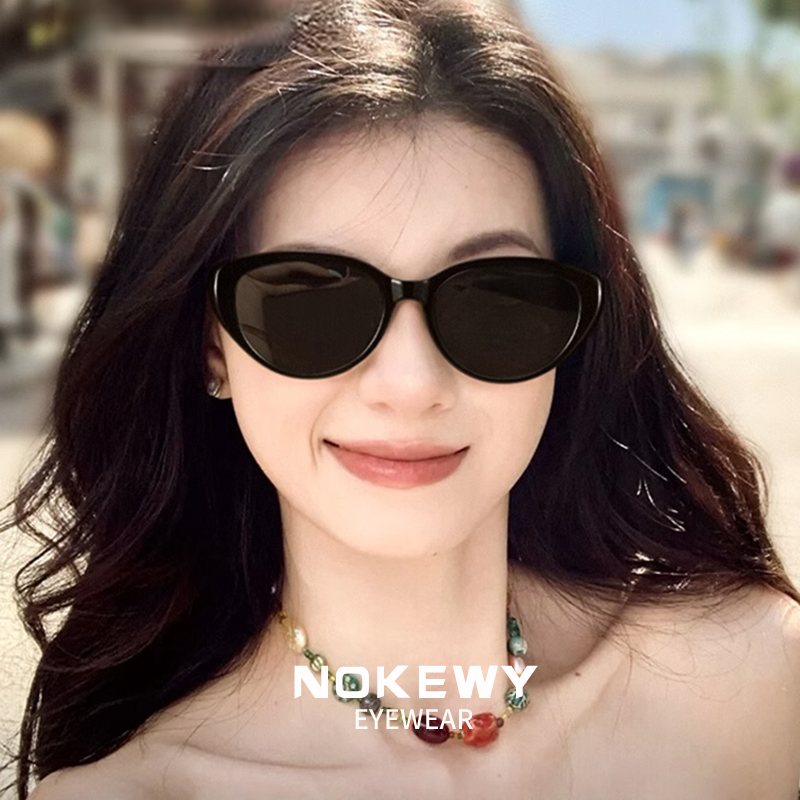 NOKEWY偏光防紫外线猫眼韩版墨镜