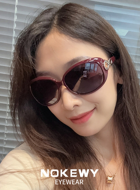 墨镜女防紫外线偏光太阳镜2025新款开车专用眼镜防晒显脸小遮阳镜