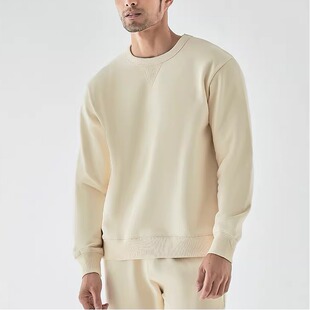 普洛正品长袖T恤炒雪花水洗色热皮重美式复古连帽男女潮棉卫衣