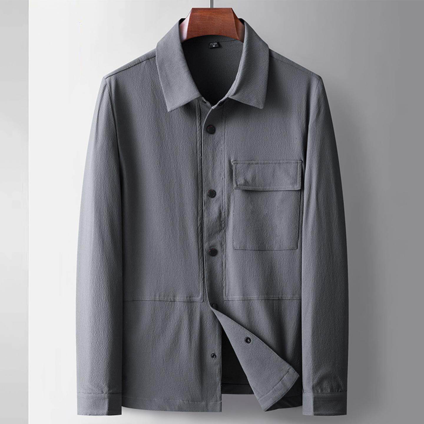 普洛克正品 春秋季新款衬衫领夹克工装上衣中青年男士休闲茄克衫,童装/婴儿装/亲子装,夹克/皮衣,淘宝优惠券,粉丝福利购,淘宝优惠卷