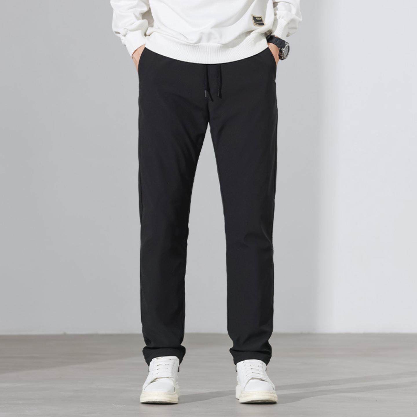 普洛克正品 羽绒裤男长裤防寒外穿休闲裤宽松运动裤防寒保暖裤子