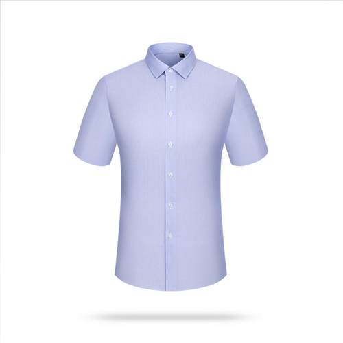 普洛克正品 /2弹力DP4.0纯棉短袖衬衫男士夏季免烫职业商务衬衣男