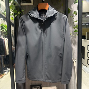 普洛克正品 男夹克可脱连带帽子商务休闲户外套上衣春秋风衣褂子