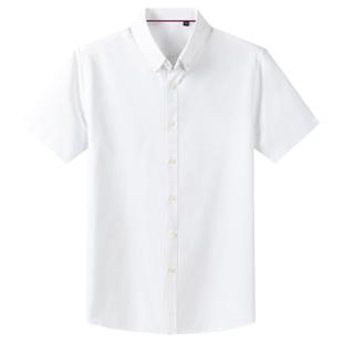 夏季 衬衣寸衫 新款 青短袖 棉麻混纺轻酵洗休闲色男衬衫 普洛克正品