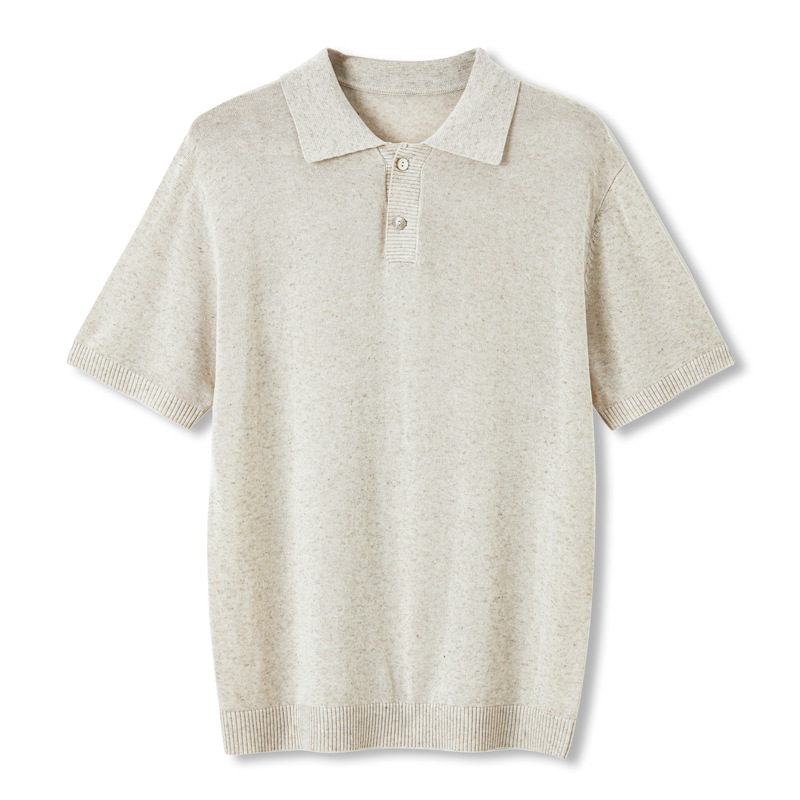 普洛克正品男装 针织短袖t恤商务休闲打底衫新款春夏薄款圆领上衣