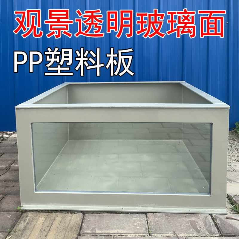 养乌龟锦鲤大型观景pp塑料鱼箱