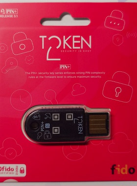 Fido2 密钥 支持 U2F 美国银行转账 OpenGPG NFC Type-A接口