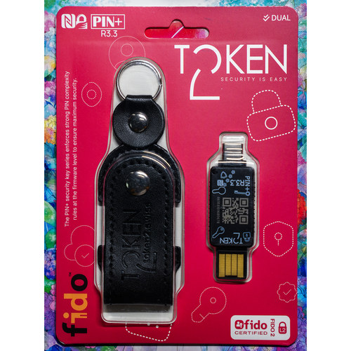 Fido2安全密钥 Passkey 美银 Dual-Re3 TypeC USB-A 支持OpenGPG