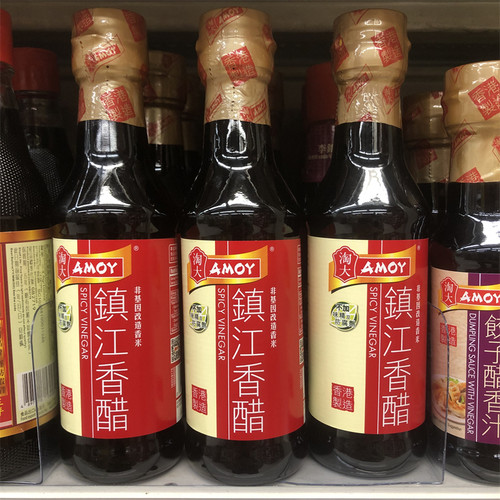 香港制造淘大镇江香醋饺子醋
