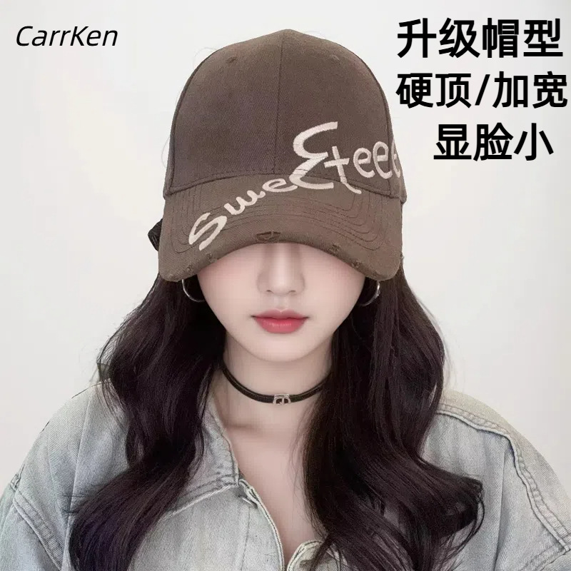 棒球帽遮阳帽鸭舌帽女新款