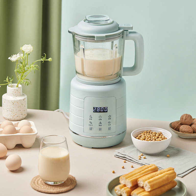 小熊破壁机加热全自动养生豆浆料理机多功能家用小型搅拌机榨汁机