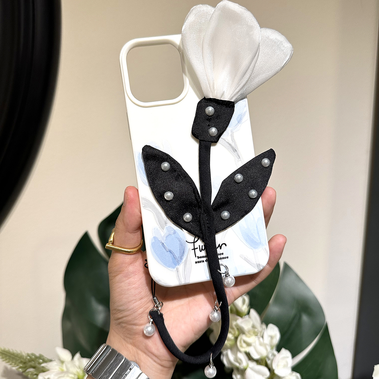 trstudioiphone全包软壳郁金香