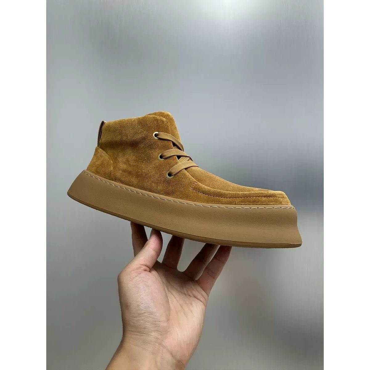 帕达索马丁靴男冬季增高男鞋休闲高帮鞋英伦沙漠切尔西靴231073