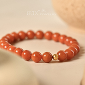 禧岁 原创设计手串 南红 新年中国红本命年手链女 鸿运当头系列