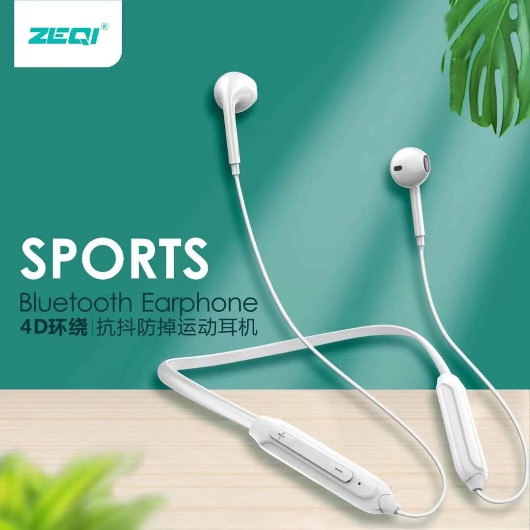 泽奇ZE-T28颈挂式无线耳机通话降噪超长待机防水防汗真hifi音质Q