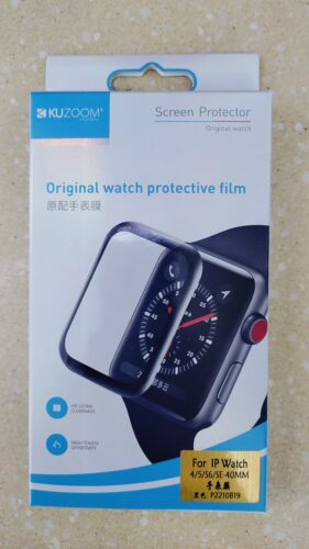 KUZOOM 原配智能手表膜适用于iphone watch 4/5/S6/SE-40mm手表Y