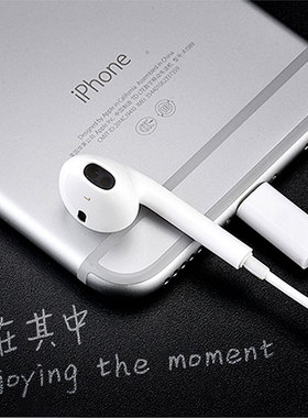 独到DUDAO立体声入耳式蓝牙耳机线控操作Lighting接头360环绕音质