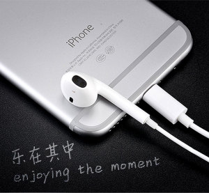 独到DUDAO立体声入耳式蓝牙耳机线控操作Lighting接头360环绕音质