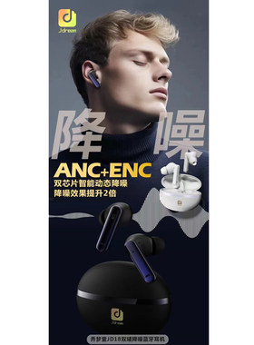 主动降噪蓝牙耳机好音质高清通话