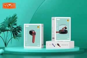 薏米Y60蓝牙耳机TWS优雅设计外观透明时尚仓盖触控灵敏T