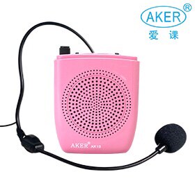 AKER/爱课 AK18腰挂教学扩音器会议导游导购头戴咪随身携带小音箱