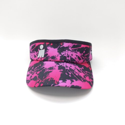 IRONMAN官方联名铁三爱好者专属黑粉泼墨潮酷设计运动男女空顶帽