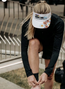 BOCO GEAR IRONMAN70.3世锦赛限定空顶帽+运动头带跑步铁三纪念款