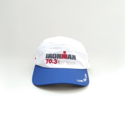 专业铁三竞速速干帽IRONMAN70.3 Eagleman马拉松跑步遮阳透气帽