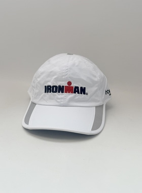 IRONMAN铁人三项速干运动帽男女户外跑步遮阳帽轻薄透气鸭舌帽