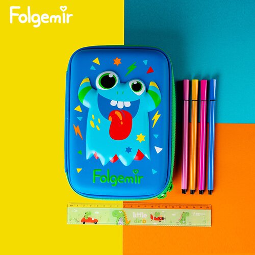 Folgemir小学生抗摔笔袋大款笔盒